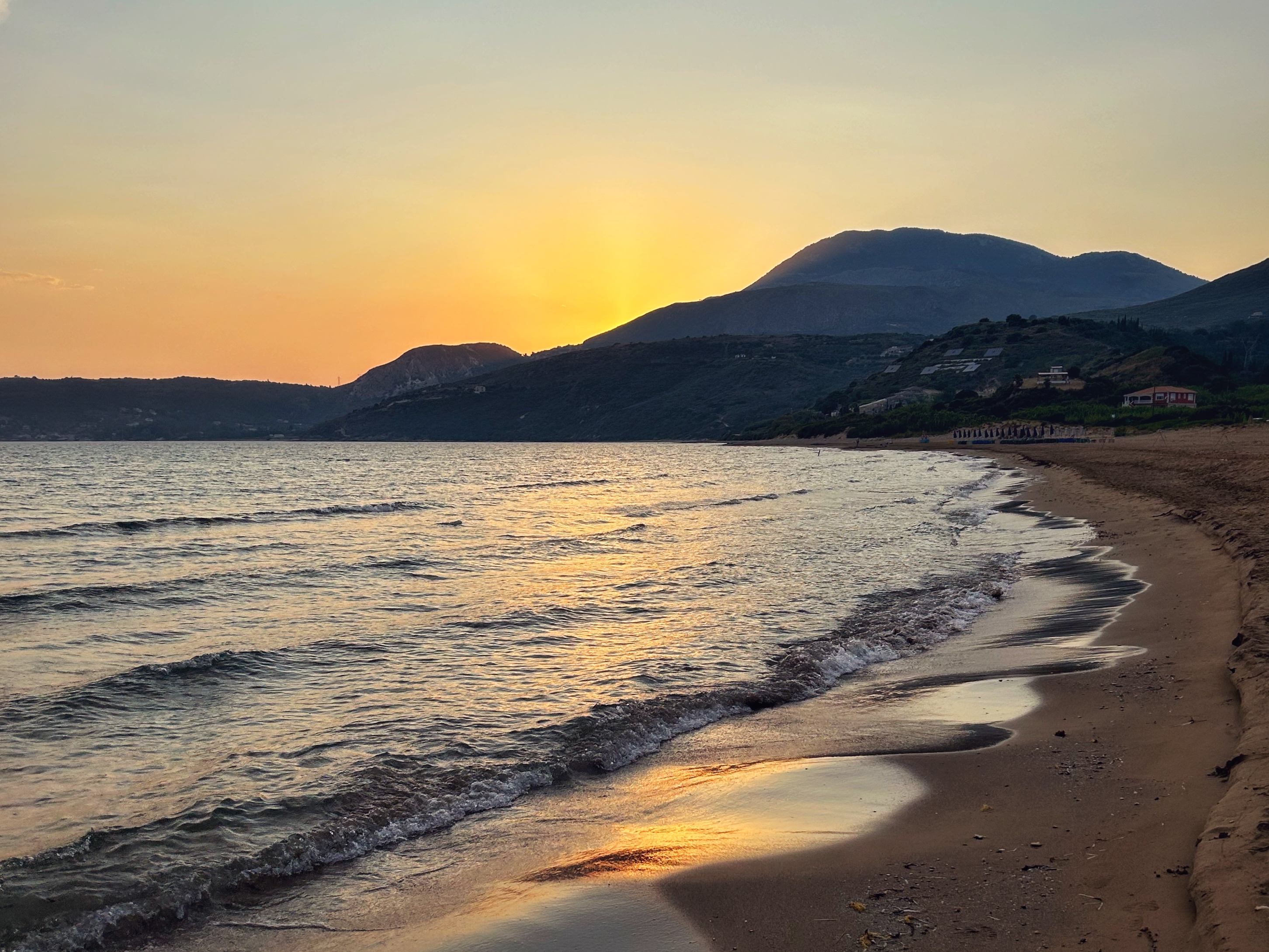 Sunset on Kaminia beach (3)